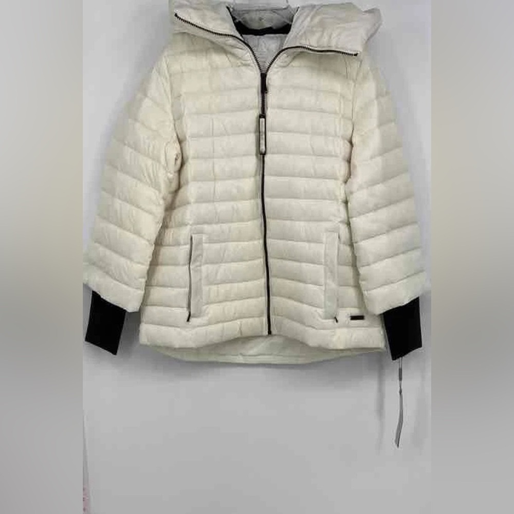 Calvin Klein Off-White Puffer Jacket